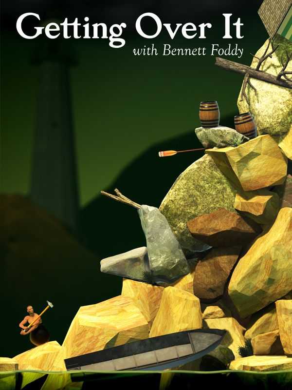 getting over it with bennett foddy meme